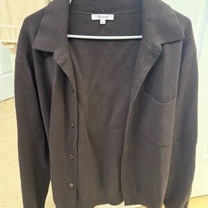Madewell Brown Knit Sweater